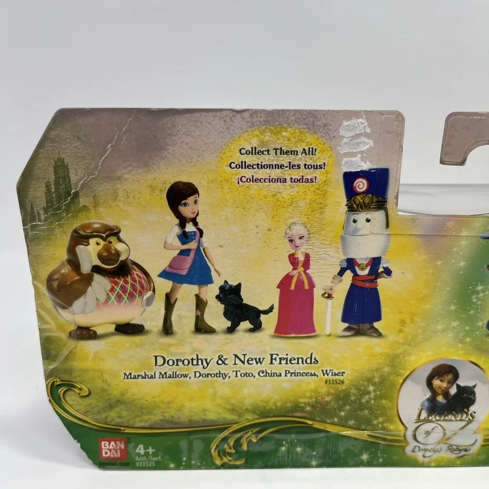 LEGENDS OF OZ DOROTHY'S RETURN FIGURE SET CLASSIC FRIENDS BANDAI 2013 RARE